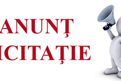 ANUNT DE LICITATIE
