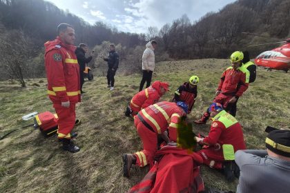 O persoana a suferit rani grave in urma unui accident de ATV in localitatea Petrila zona Dealul Crucii