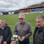 Primarul Petrosaniului Tiberiu Iacob Ridzi Incep lucrarile la stadionul Petre Libardi