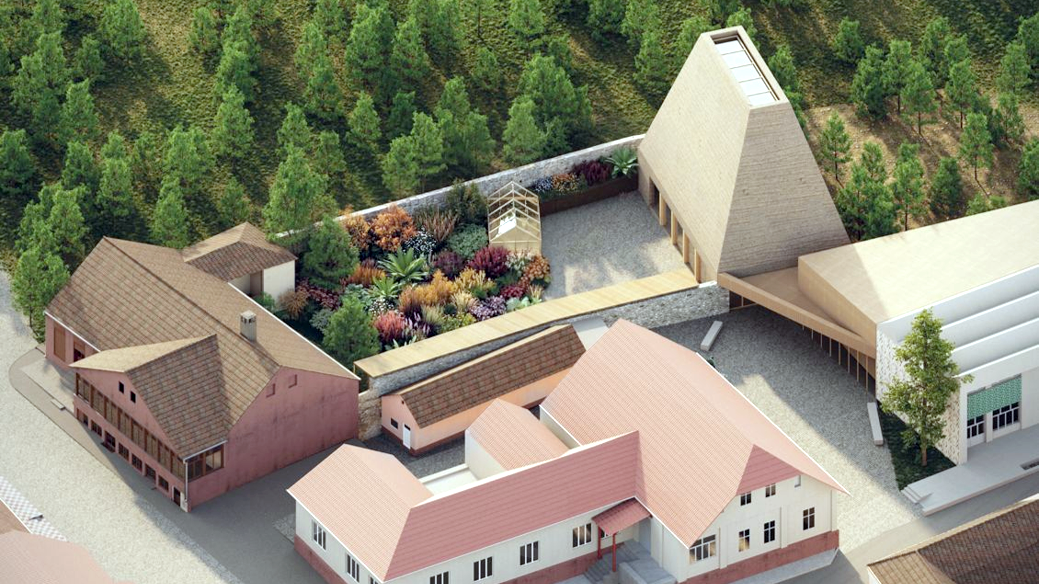 Totul se conecteaza Proiect de extindere a Muzeului Textilelor din Baita