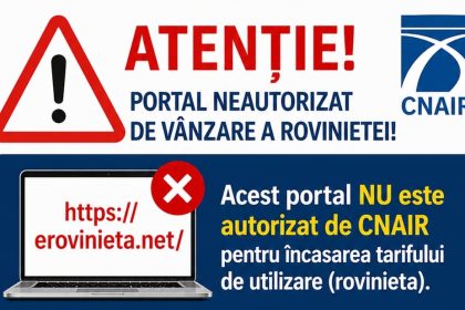 portal neautorizat pentru vanzarea rovinietei
