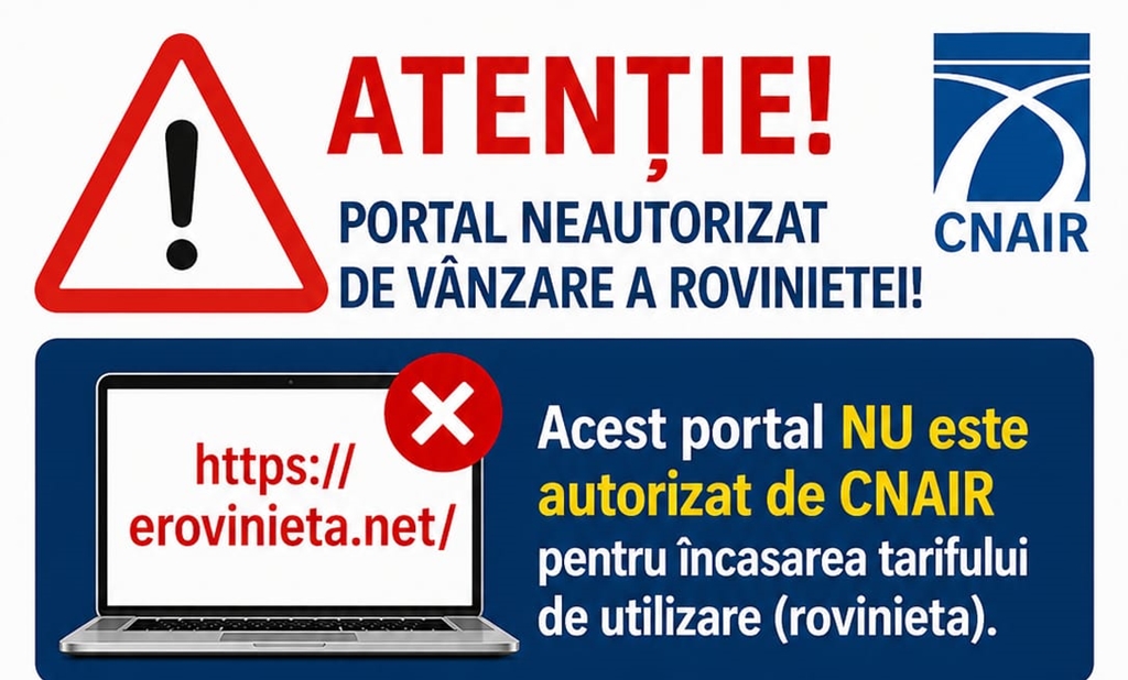 portal neautorizat pentru vanzarea rovinietei