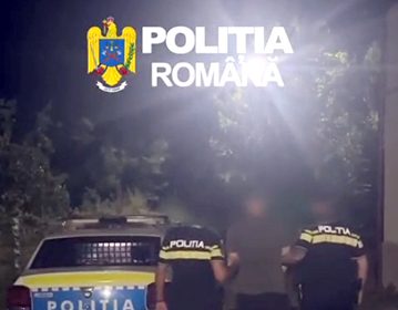 Barbat prins de politistii din Vulcan pentru ultraj contra bunelor moravuri