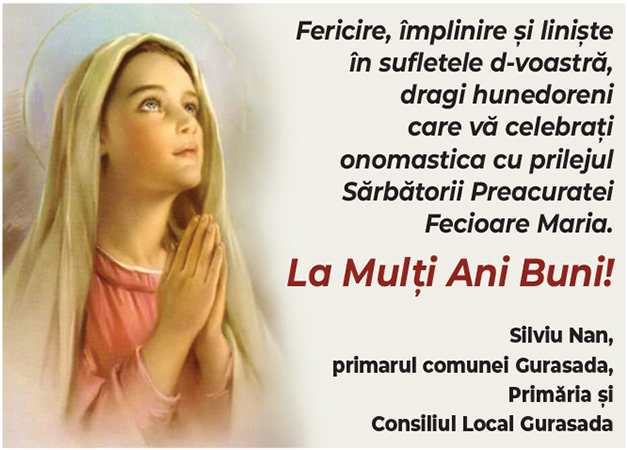 FELICITARE DE SFANTA MARIA 1