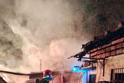 Incendiu devastator la Ciula Mica