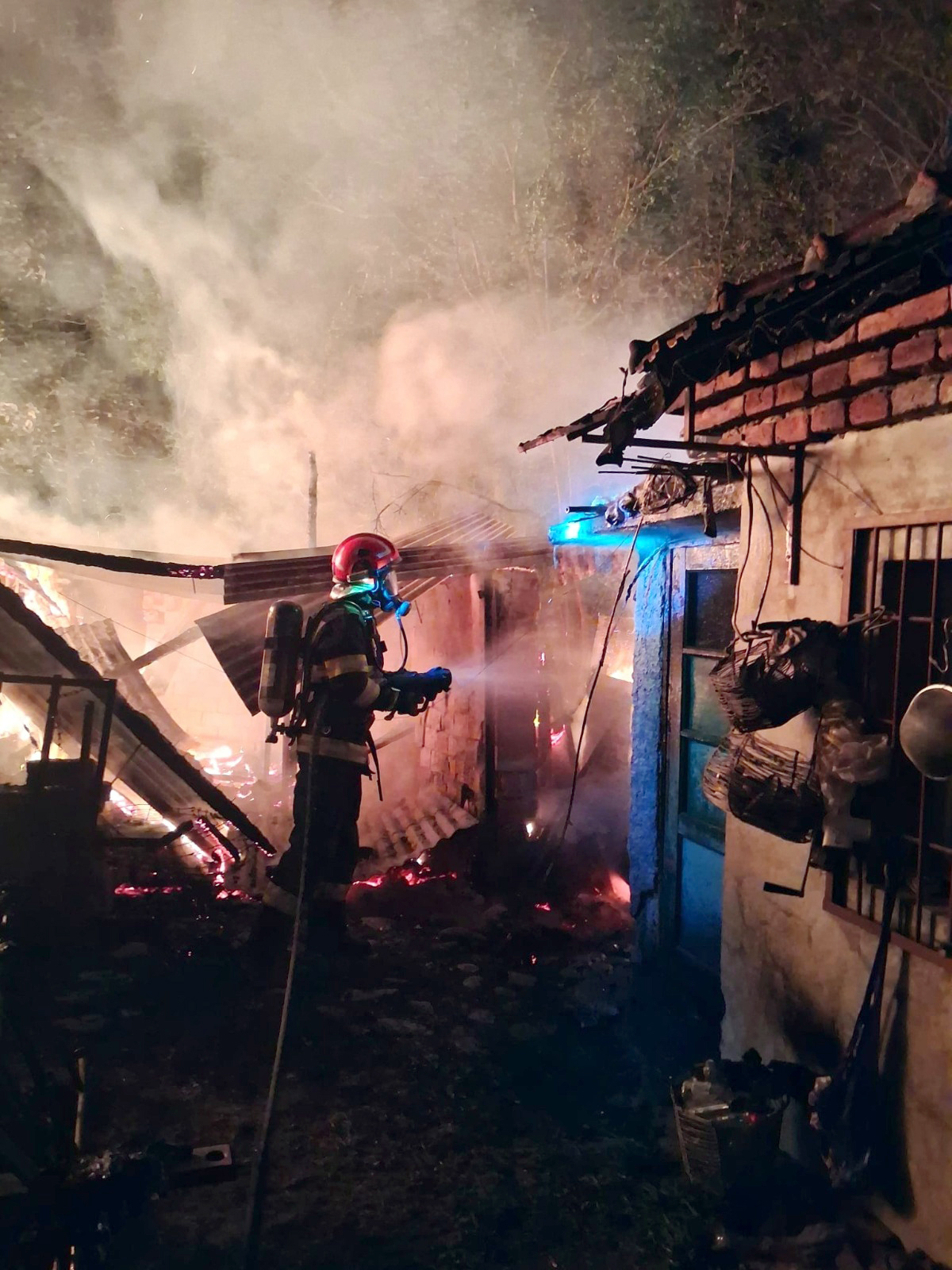 Incendiu devastator la Ciula Mica