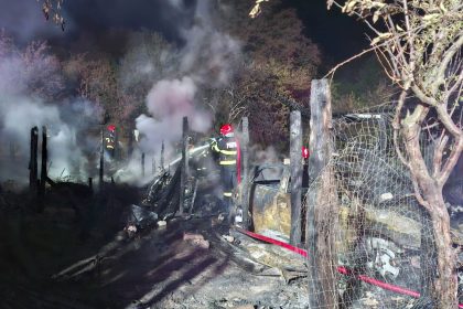 Incendiu devastator la Hunedoara