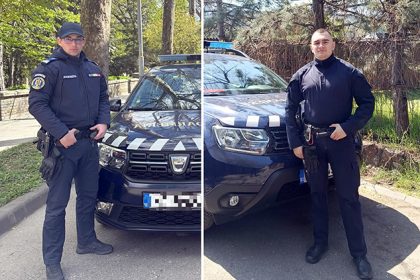 Vlad si Alexandru au ajutat politistii sa captureze un barbat cautat