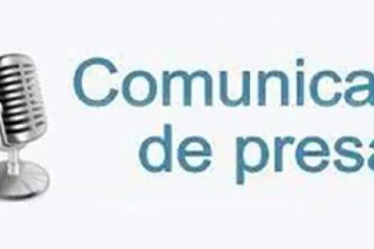 Anunț oficial transmis către mass-media și publicul larg