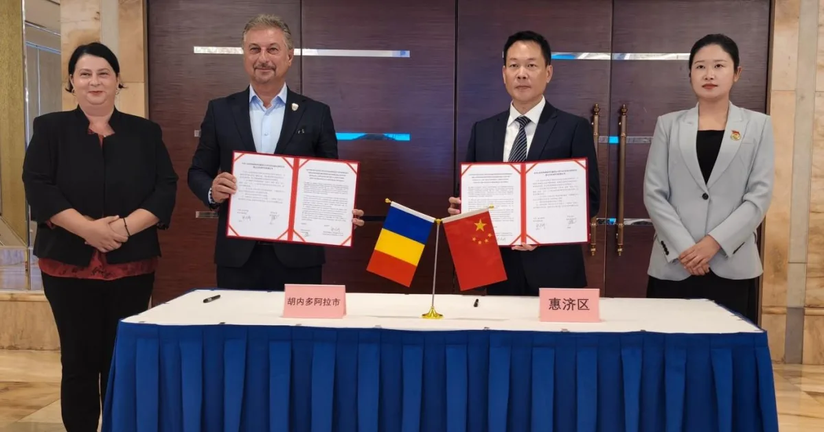 Hunedoara își extinde cooperarea în China