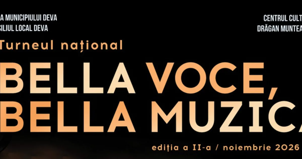 Leontina Văduva și Cătălin Răducanu susțin un recital de excepție la Deva