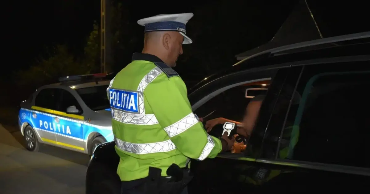 Polițiștii din Simeria au scos din trafic un șofer beat