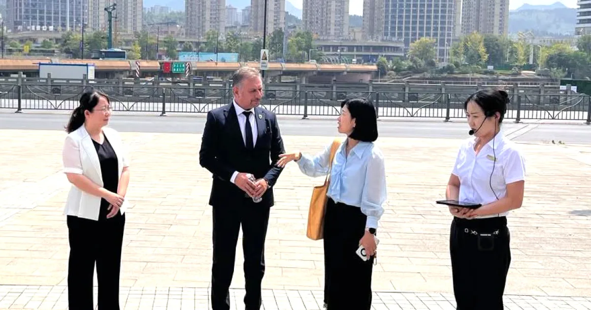 Primarul Hunedoarei, într-o vizită oficială în China