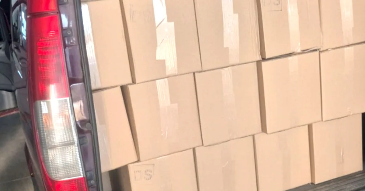4,4 milioane de țigări de contrabandă, confiscate în Cugir. Trei suspecți, reținuți
