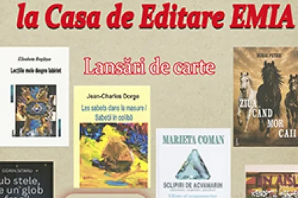 Lansare EMIA: șase volume de excepție la Deva